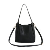 Autumn Vegetable Tanned Leather Crossbody Bag green front view