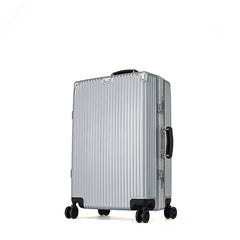 Retro Vegetable Tanned Leather Travel Case beige front view