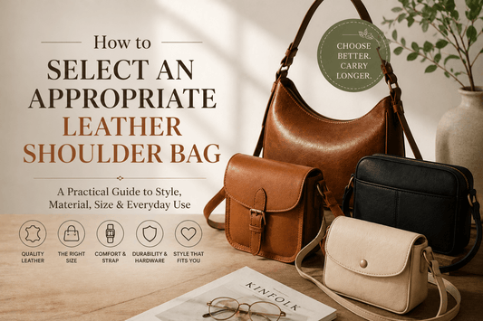 How to Select an Appropriate Leather Shoulder Bag