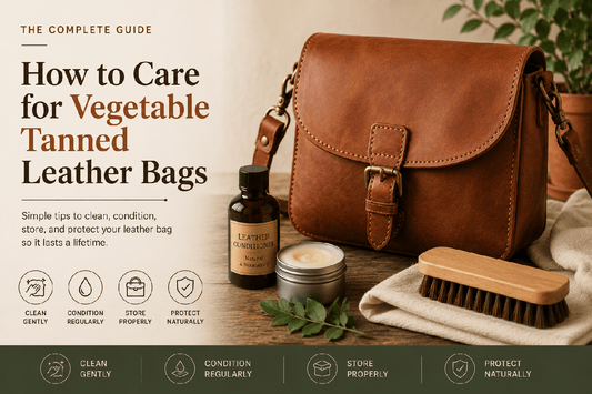 How to Care for Vegetable Tanned Leather Bags