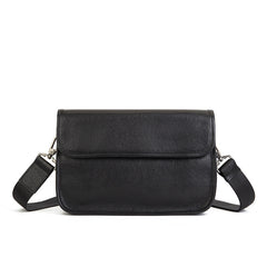 Business Vegetable Tanned Leather Crossbody Bag green front view